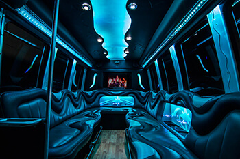 party bus interior