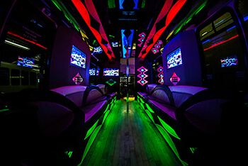 party bus interiors